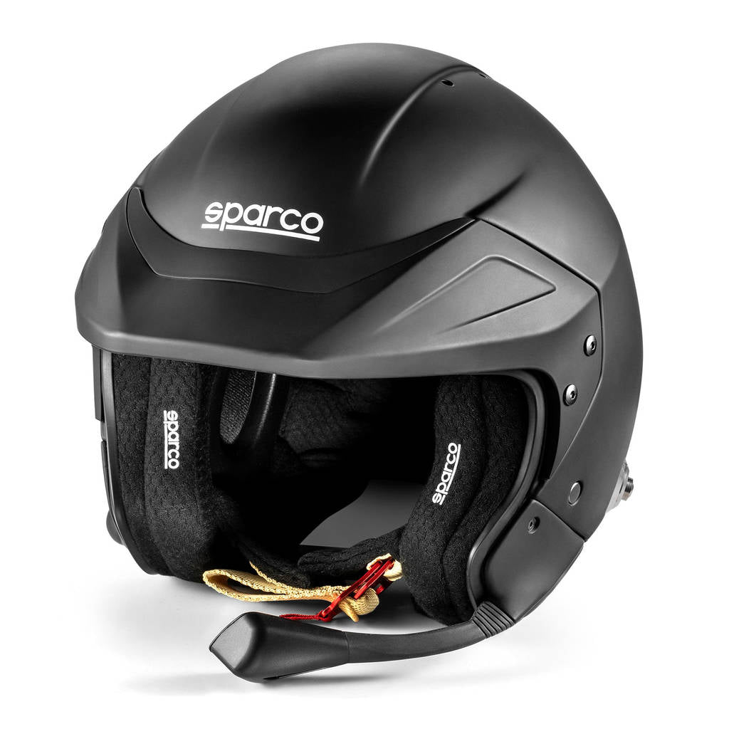 SPARCO BRH0005B0K0100L Open-Face Helmet Flux RJ-i 8859-2024, Black, Size L Photo-0 