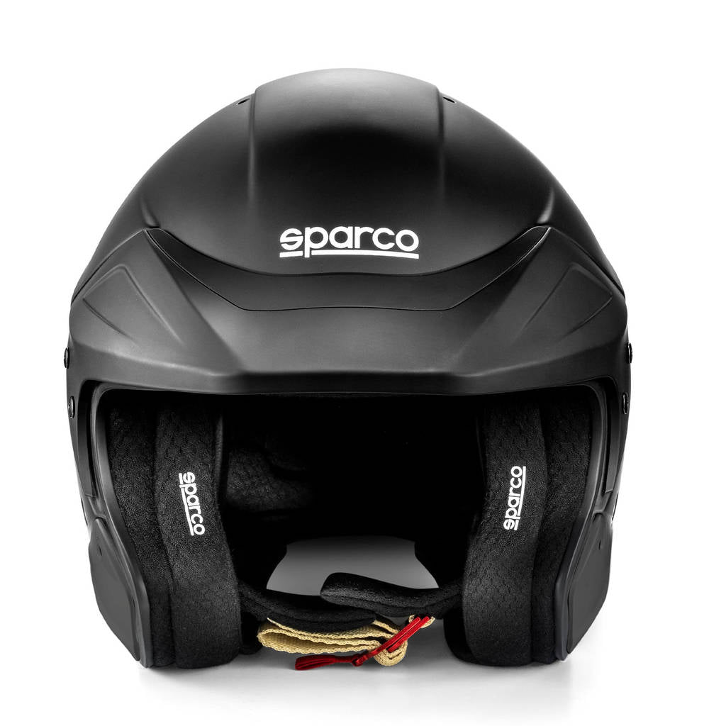 SPARCO BRH0006B0K0100M Open-Face Helmet Flux RJ 8859-2024, Black, Size M Photo-1 
