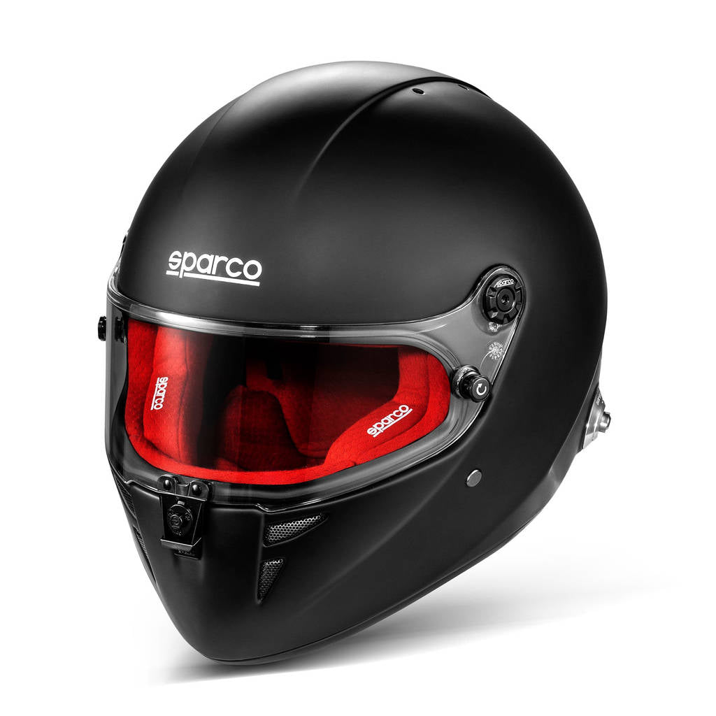 SPARCO BRH0007B0K1200M Full-Face Helmet Stealth RF 8859-2024, Black / Red, Size M Photo-0 