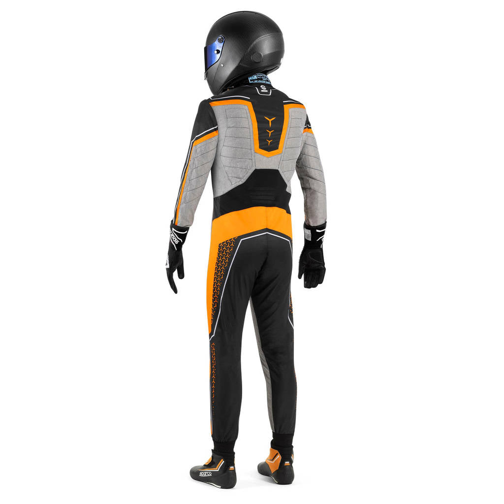 SPARCO BKS0012B0K04052 Karting Suit Superleggera-K, Black / Fluo Orange, Size 52 Photo-2 