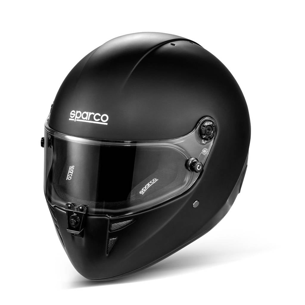 SPARCO BKH0001B0K0100M Karting Helmet Stealth KF 8878-2024, Black, Size M Photo-0 