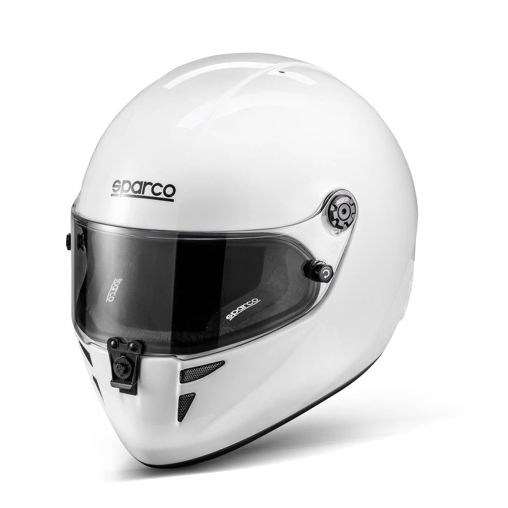 SPARCO BKH0001B0W080XL Karting Helmet Stealth KF 8878-2024, White / Black, Size XL Photo-0 