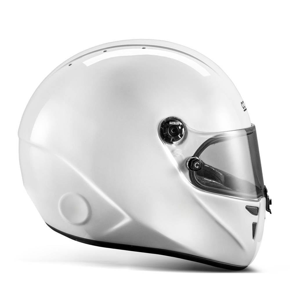 SPARCO BKH0001B0W080XL Karting Helmet Stealth KF 8878-2024, White / Black, Size XL Photo-2 