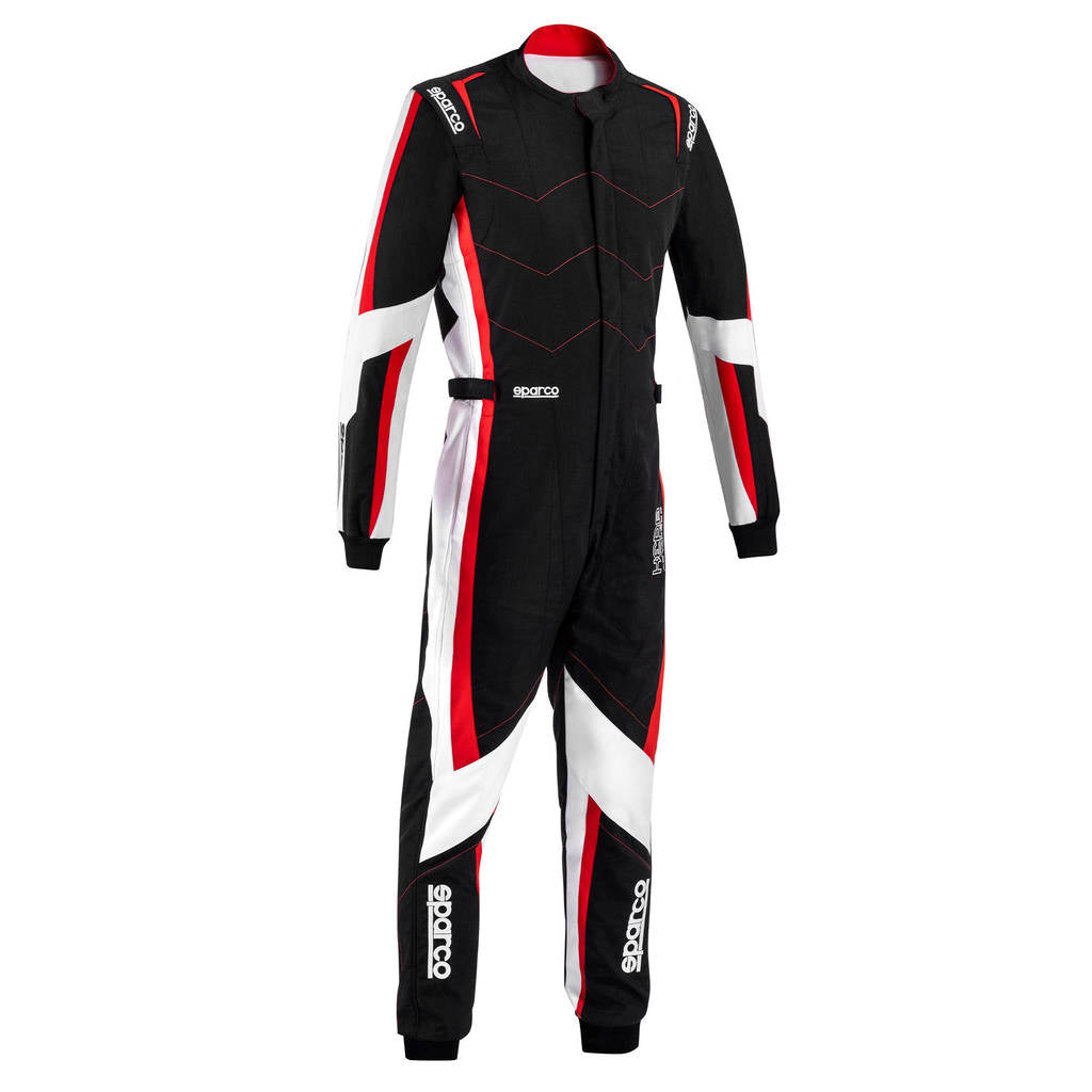 SPARCO BKS0011B0K122XL Karting Suit Kerb Advanced, Black / Red, Size 2XL Photo-0 