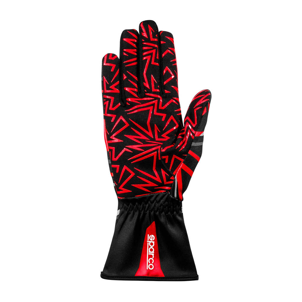 SPARCO BKG0001B0K12011 Karting Gloves K-Rookie, Black / Red, Size 11 Photo-1 