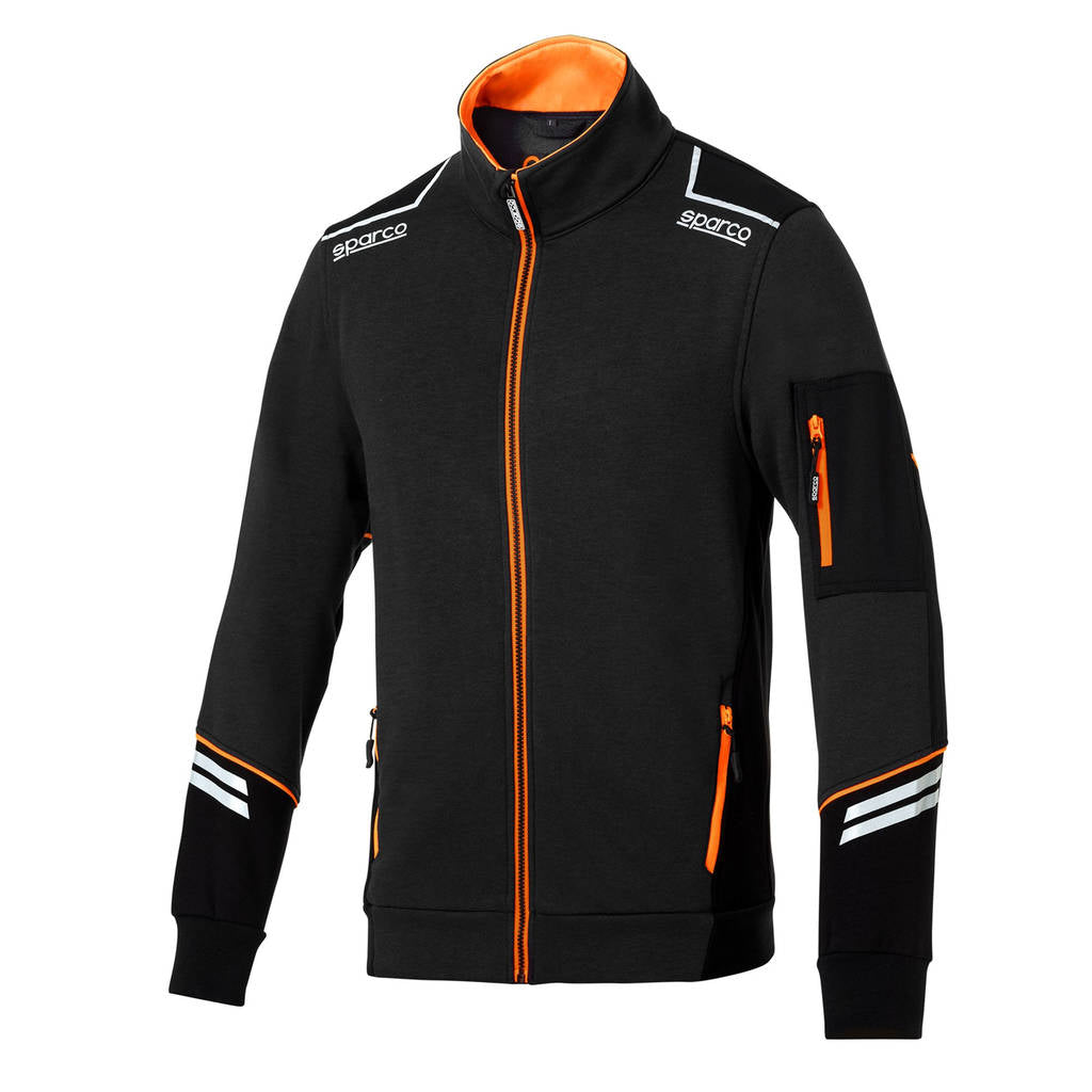 SPARCO 02429GSVF0XS Full Zip Tech Alabama TW, Grey / Green, Size XS Photo-3 