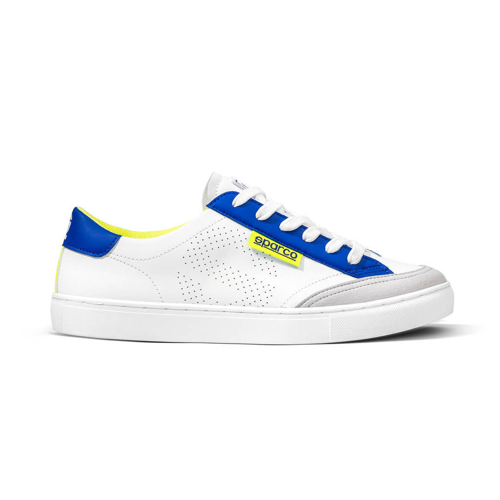 SPARCO 0012B339BAGF Sneakers S-Time, White / Light Blue / Fluo Yellow, Size 39 Photo-1 