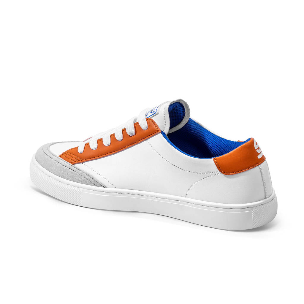 SPARCO 0012B344BIAR Sneakers S-Time, White / Orange, Size 44 Photo-2 
