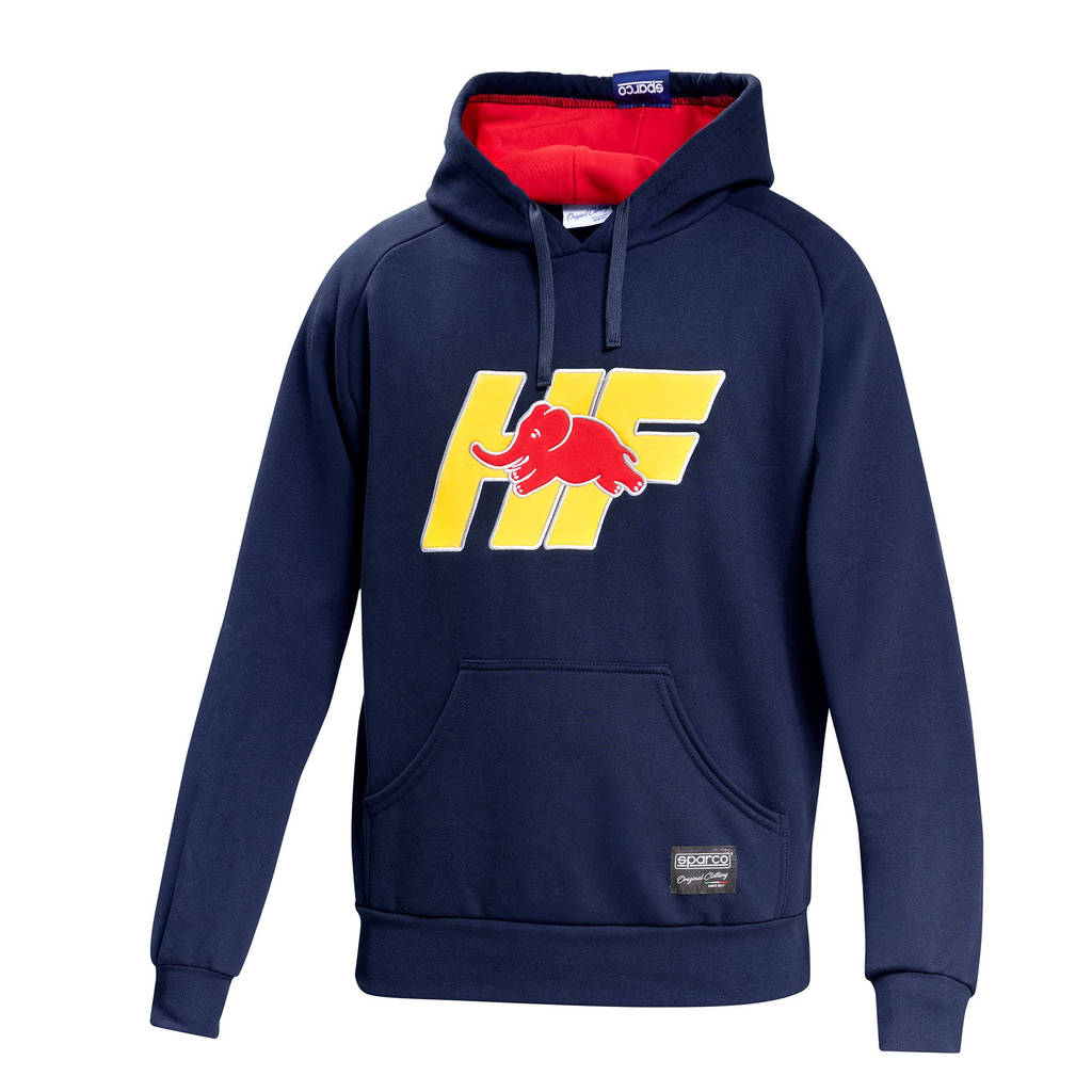 SPARCO BMF0014N0N3100L Hoodie Lancia HF, Navy Blue / Red, Size L Photo-0 