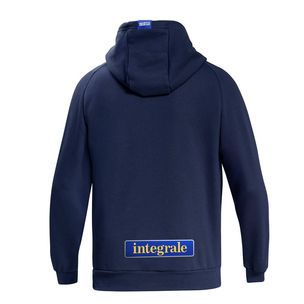 SPARCO BMF0017N0N2100L Hoodie Lancia HF Delta, Dark Blue / Yellow, Size L Photo-1 