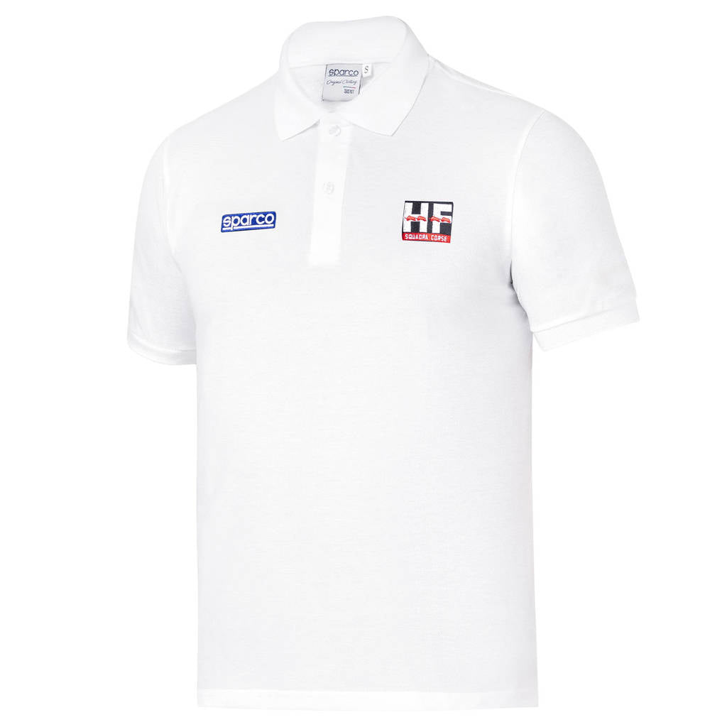 SPARCO BML0011N0W010XS Polo Lancia HF Lunetta, White, Size XS Photo-0 