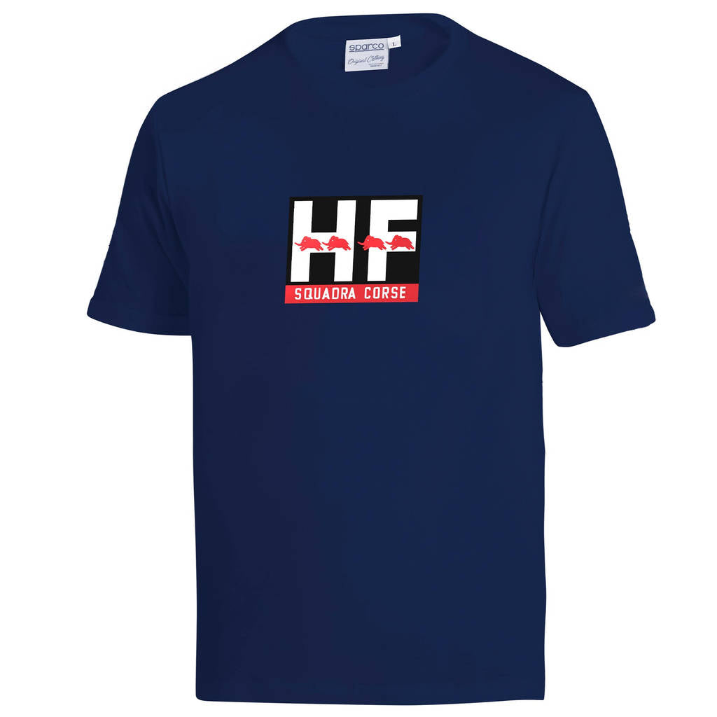SPARCO BML0012N0N020XS T-Shirt Lancia Squadra Corse, Navy Blue, Size XS Photo-0 