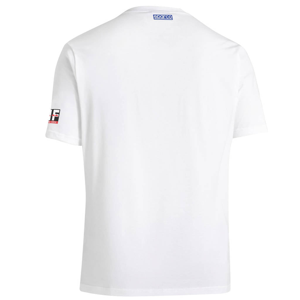 SPARCO BML0013N0W0100S T-Shirt Lancia Fulvia Logo, White, Size S Photo-1 