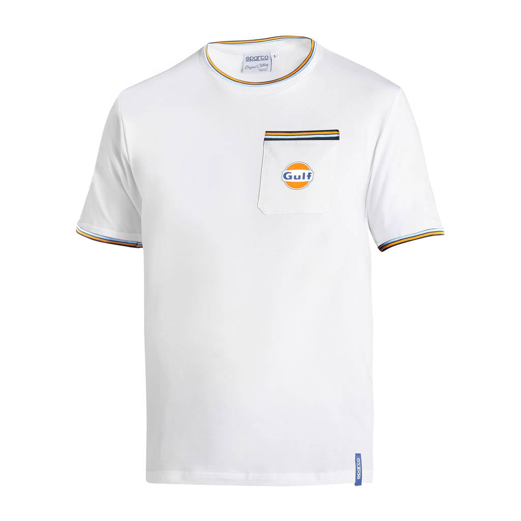 SPARCO BML0005S0W0100L T-Shirt Pocket Gulf, White, Size L Photo-0 