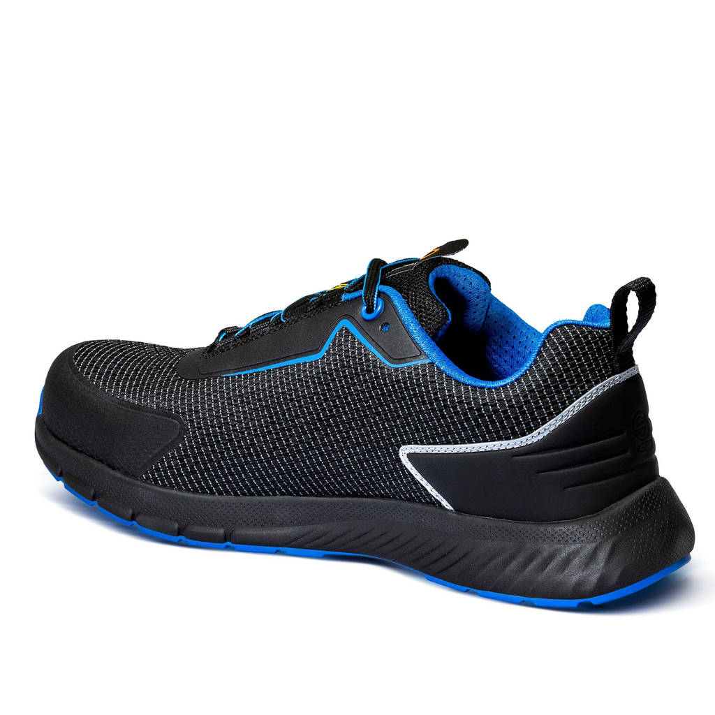 SPARCO BTB0002B0K05039 Shoes Traction Suzuka, Black / Light Blue, Size 39 Photo-2 