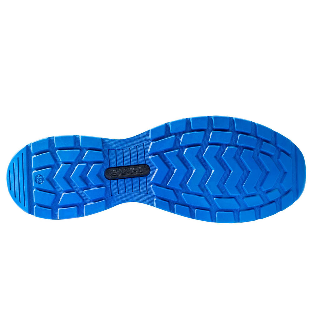 SPARCO BTB0002B0K05047 Shoes Traction Suzuka, Black / Light Blue, Size 47 Photo-3 