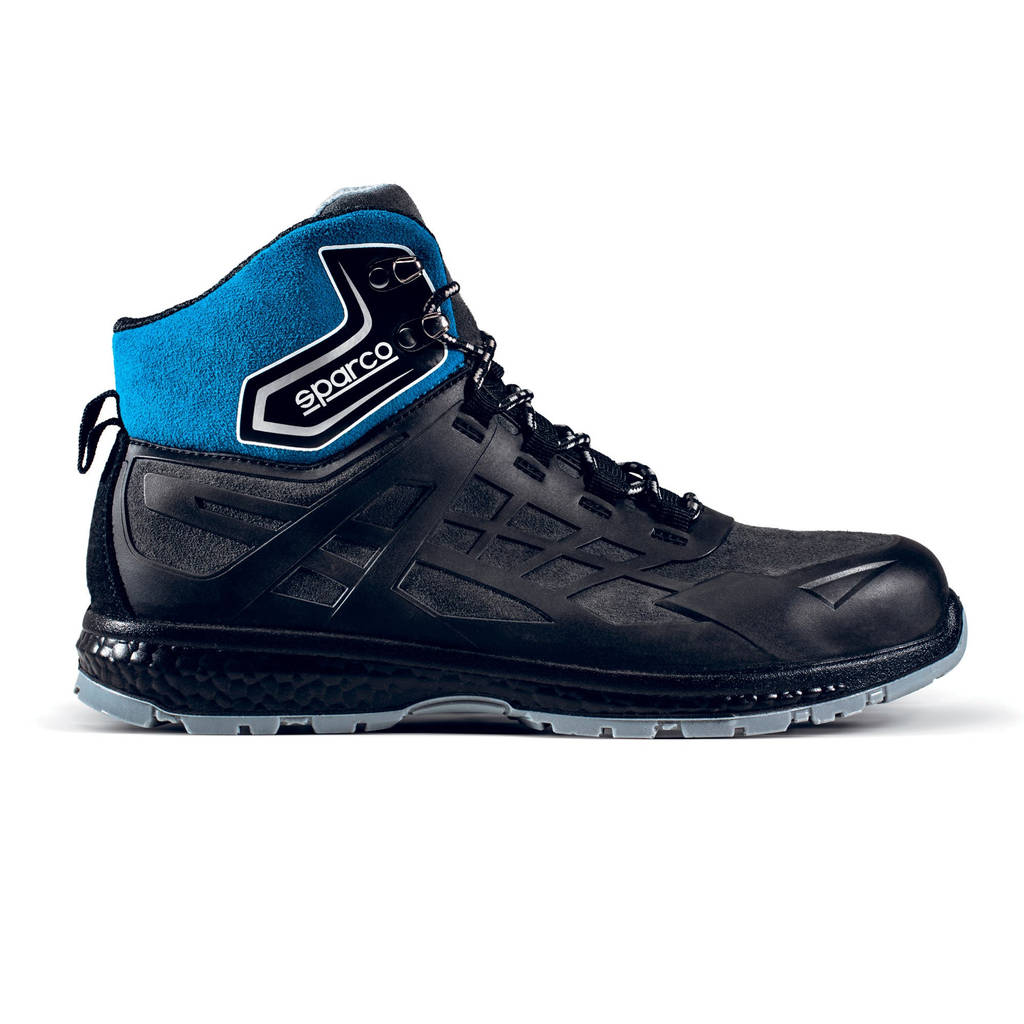 SPARCO BTB0009B0K05038 Shoes Arctic S7S SR FO, Black / Light Blue, Size 38 Photo-0 