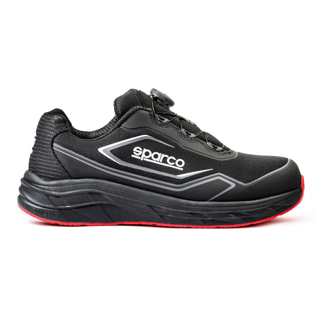 SPARCO BTB0019B0K12040 Shoes Impulse+ S1PS Rotor, Black / Red, Size 40 Photo-1 