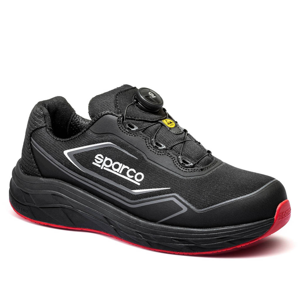 SPARCO BTB0019B0K12047 Shoes Impulse+ S1PS Rotor, Black / Red, Size 47 Photo-0 