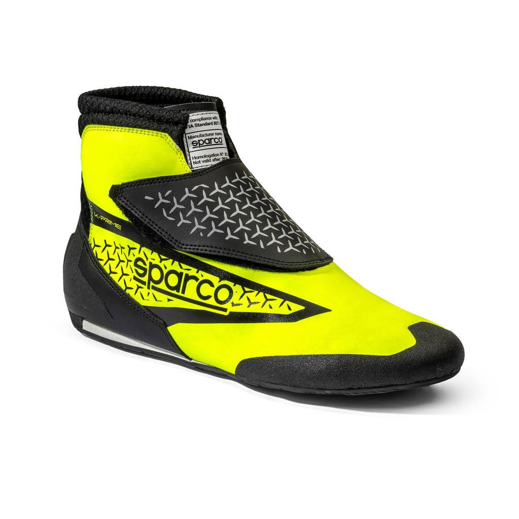 SPARCO 0012B547GFNR Karting Shoes K-Prime, Yellow Fluo / Black, Size 47 Photo-1 