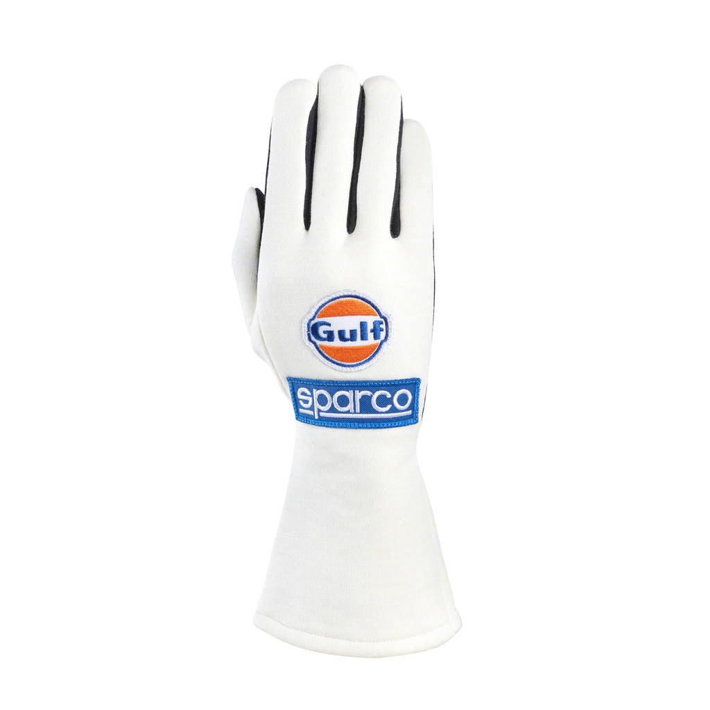 SPARCO 001368GU10EC Gloves Land 2025 Gulf, Ecru, Size 10 Photo-0 