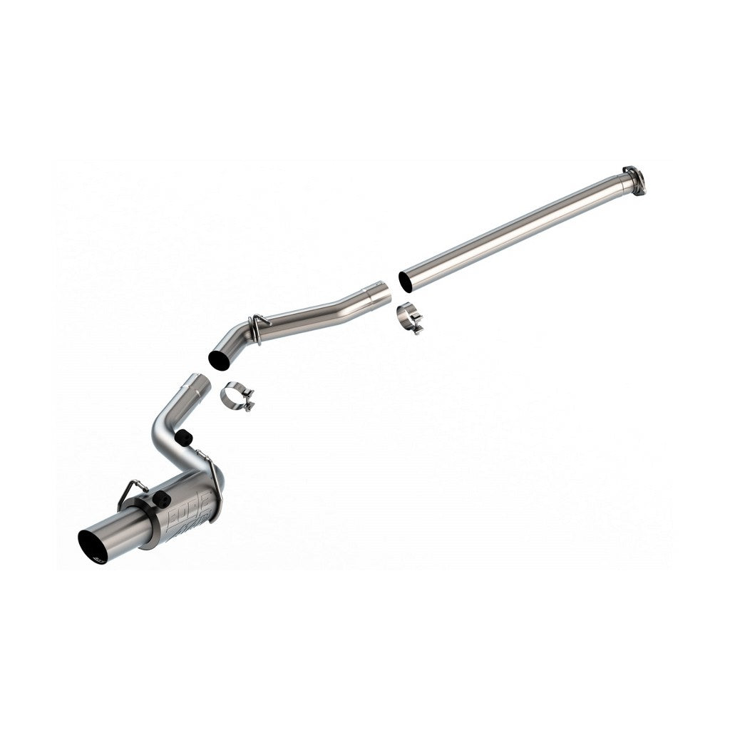 BORLA 140912 Exhaust System Cat-Back 3", ATAK (4.50" Brushed Stainless Steel Tip) for SUBARU BRZ 2022- / TOYOTA GR86 2.4L 2022-2025 Photo-0 
