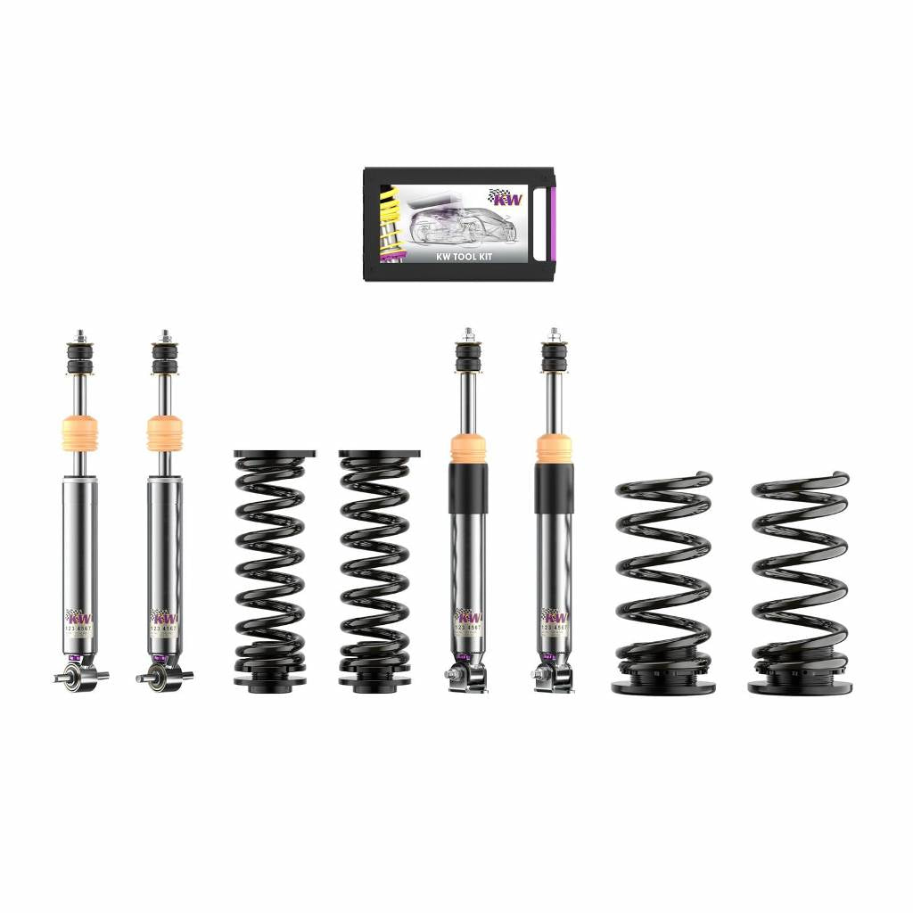 KW 352250AL-B Coilover Kit V3 Classic Line for MERCEDES-BENZ S-Class (W126 / C126) 1979-1991 Photo-0 