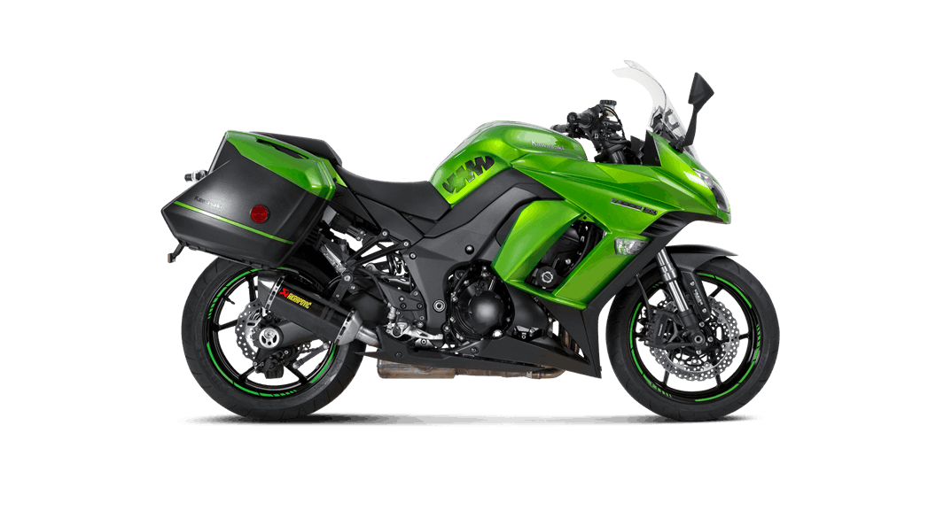AKRAPOVIC S-K10SO19-HZC Slip-On Line (Carbon) Kawasaki Z1000SX / Ninja 1000 2014-2019 Photo-1 