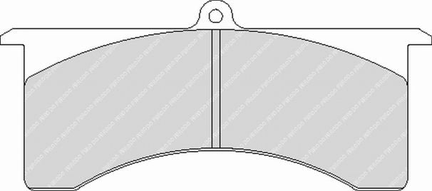 FERODO FRP503W Brake Pads DS1.11 for Caliper AP Racing CP5805 Photo-0 