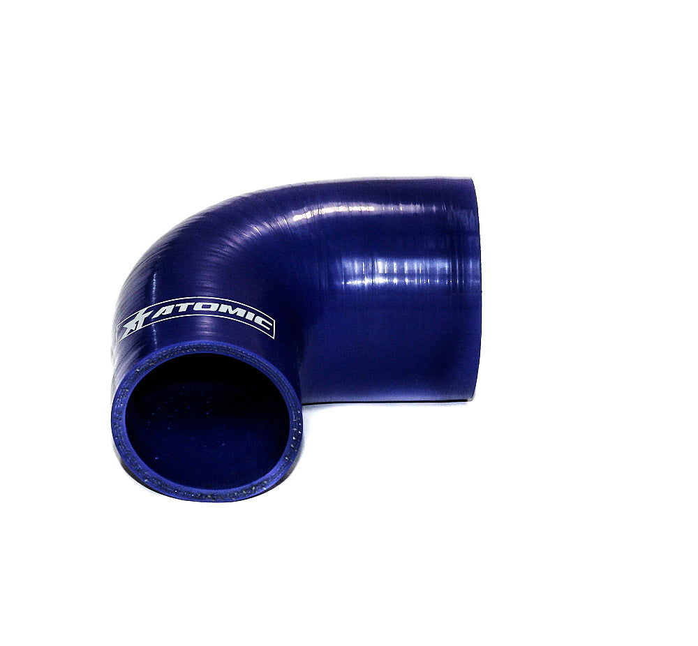 ATOMIC er90-57-51 BLUE Hose silicone, 90° Reducer Elbows 57-51 mm Photo-0 