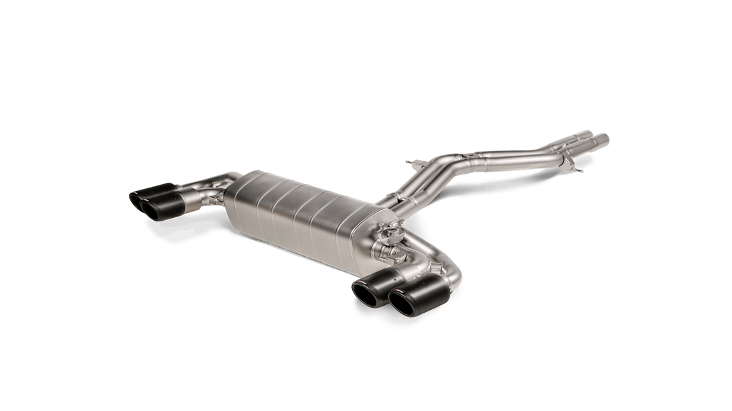 AKRAPOVIC S-PO/TI/17H Evolution Line (Titanium) exhaust for PORSCHE 536 Cayenne E3 Turbo, Turbo S (w/o tail pipes) Photo-0 