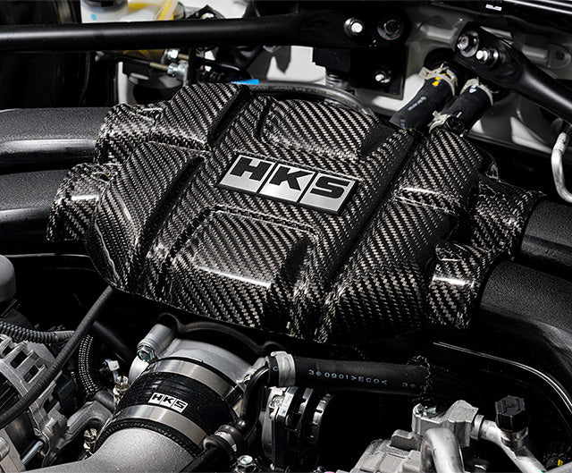 HKS 70026-AT008 Carbon Engine Cover ZN8/ZD8 for FA24 TOYOTA GR86 / SUBARU BRZ Photo-0 