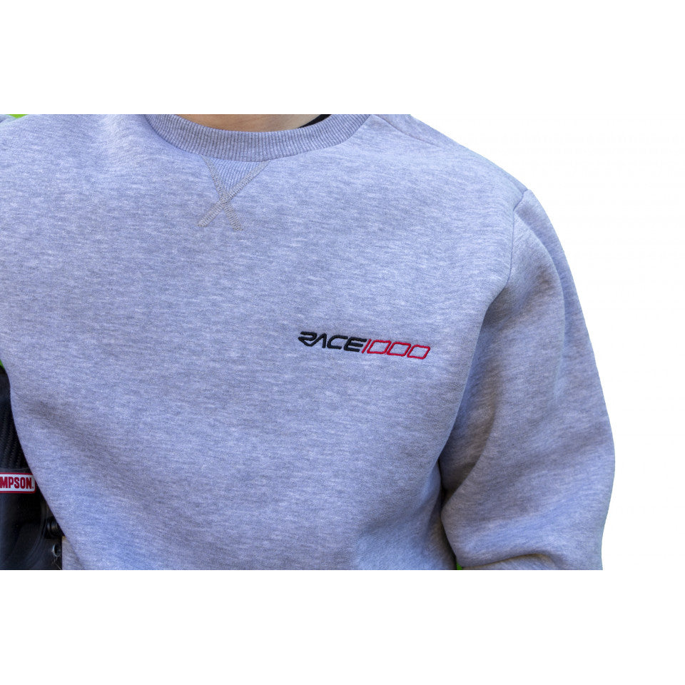 RACE1000 RACE-STG-S Sweatshirt Color Grey S Photo-1 