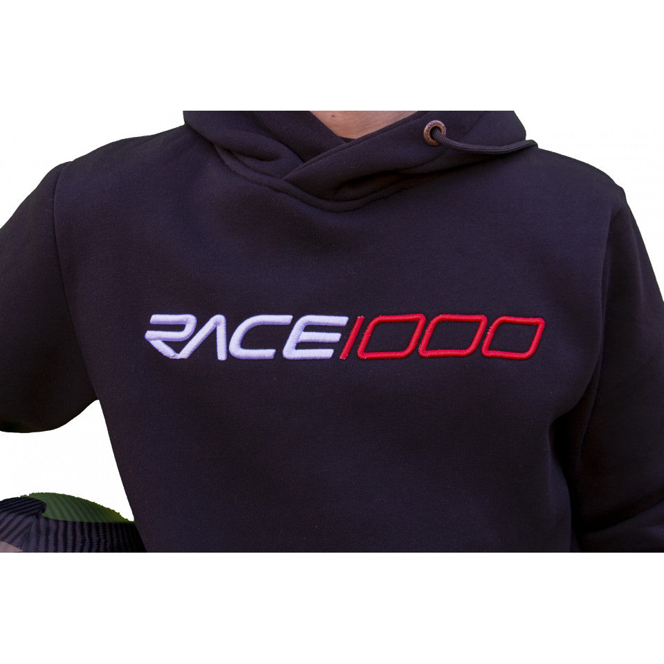 RACE1000 RACE-HB-L Hoodie Color Black Size L Photo-2 