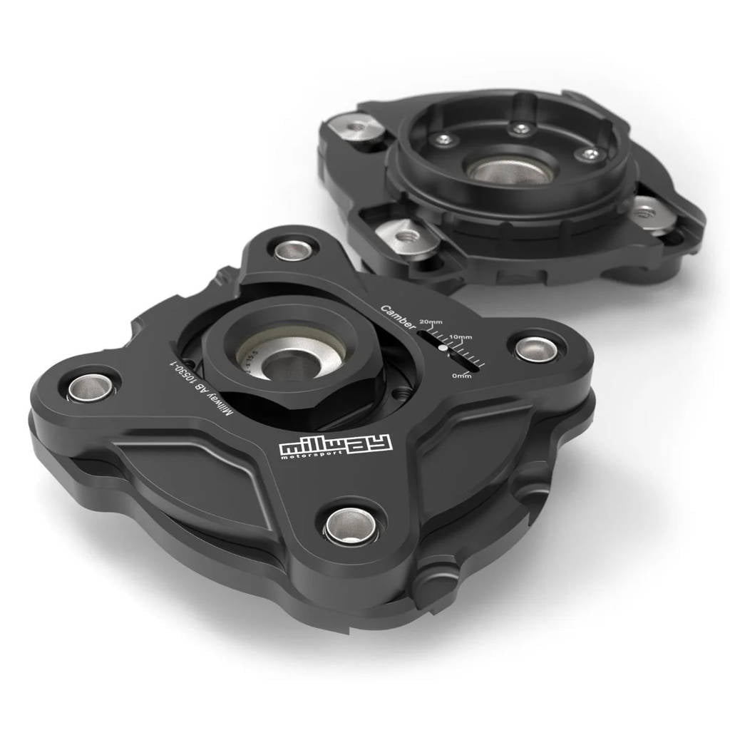 MILLWAY 90530-S-M4 Adjustable Strut Mounts STREET for BMW M2 (G87) / M3 (G80) / M4 (G82) Photo-1 