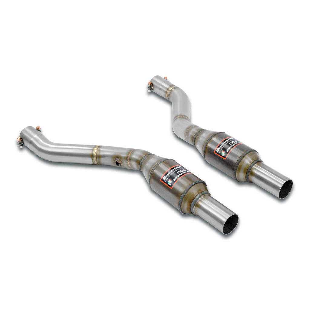 SUPERSPRINT 044802 Front Exhaust with Metallic Catalytic for BMW 3 Series (E46) Photo-0 