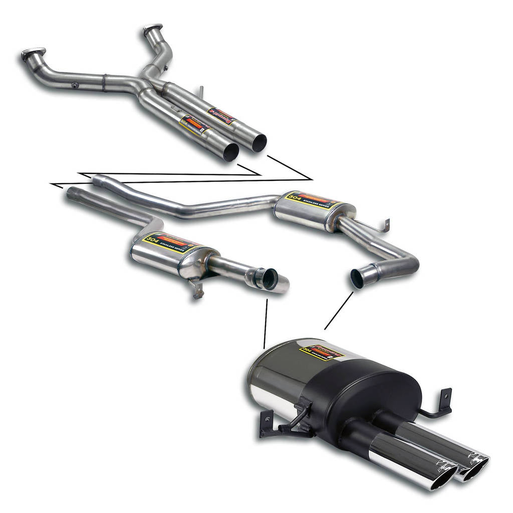 SUPERSPRINT 242970 Exhaust System for PORSCHE 928 Photo-0 