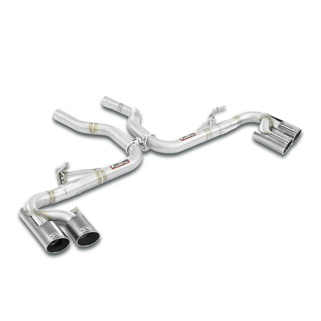 SUPERSPRINT 245856 Rear Pipe (Muffler Delete) for PORSCHE Cayenne S (958.2) Photo-0 