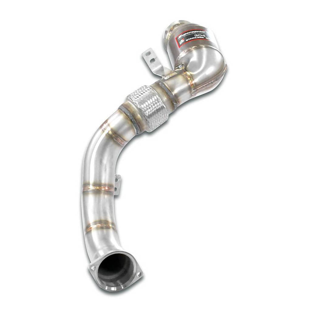 SUPERSPRINT 528141 Turbo Downpipe Kit and Metallic Catalytic Converter for BMW M5 (F90) Photo-0 