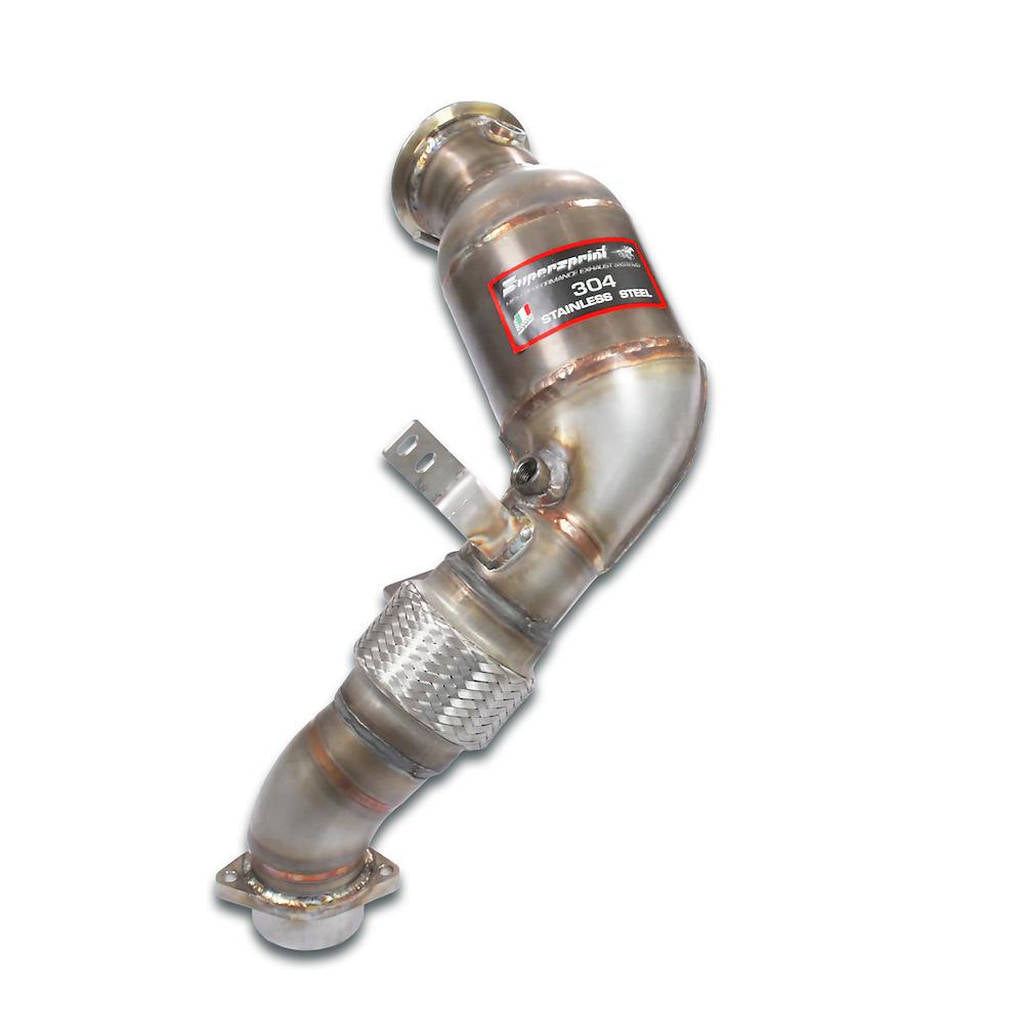 SUPERSPRINT 529441 Turbo Downpipe Kit and Metallic Catalytic Converter for BMW X5 (G05) Photo-0 