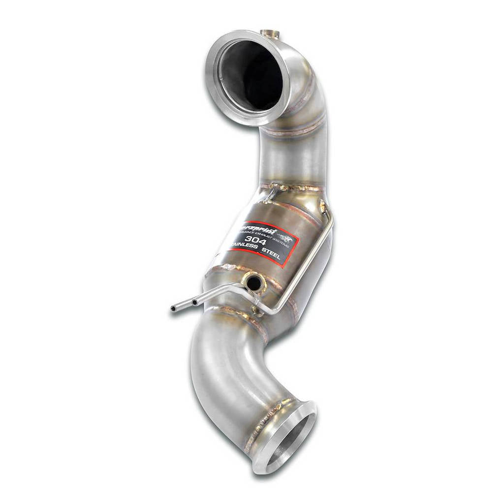 SUPERSPRINT 724721 Downpipe and Metallic Catalytic Converter 100CPSI for MERCEDES W177 A AMG Photo-0 