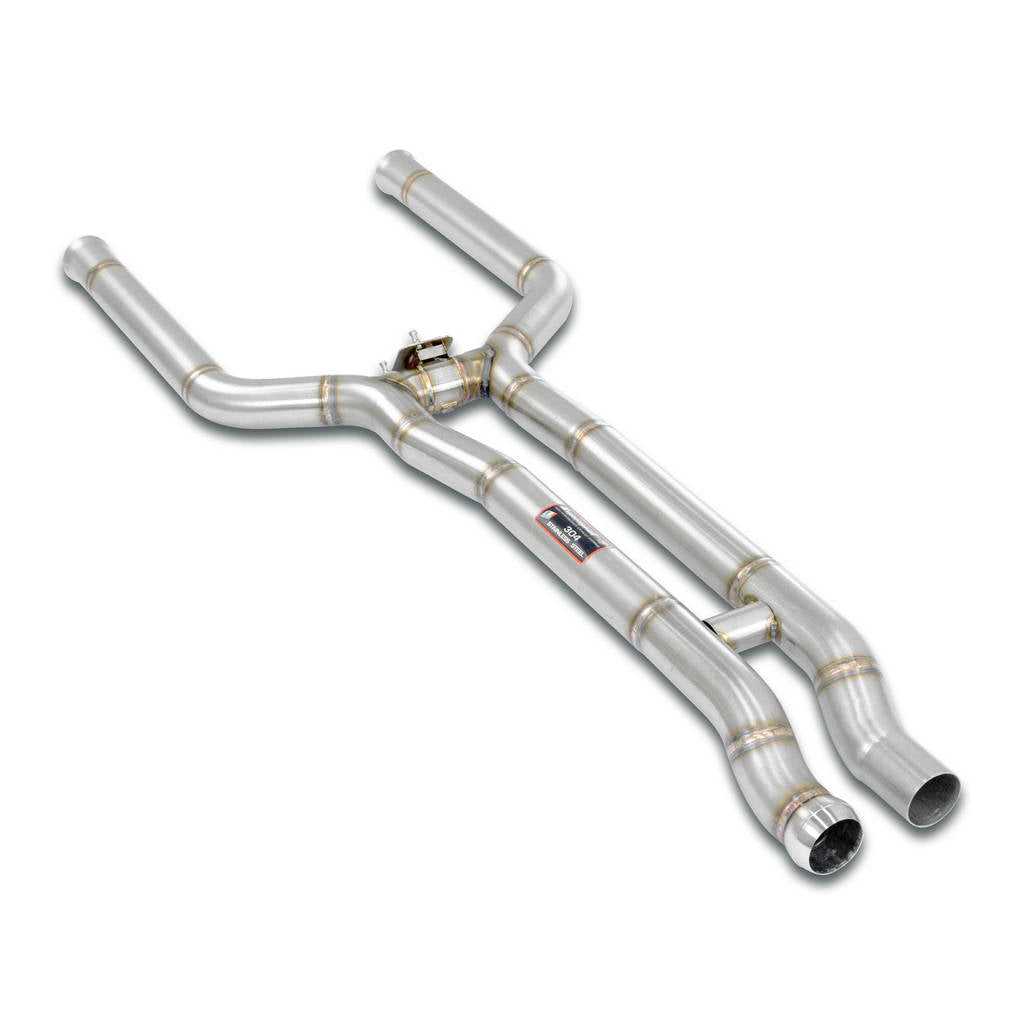 SUPERSPRINT 725113 H-Pipe Centre Tube with Valve for MERCEDES X253 GLC AMG (SUV) Photo-0 