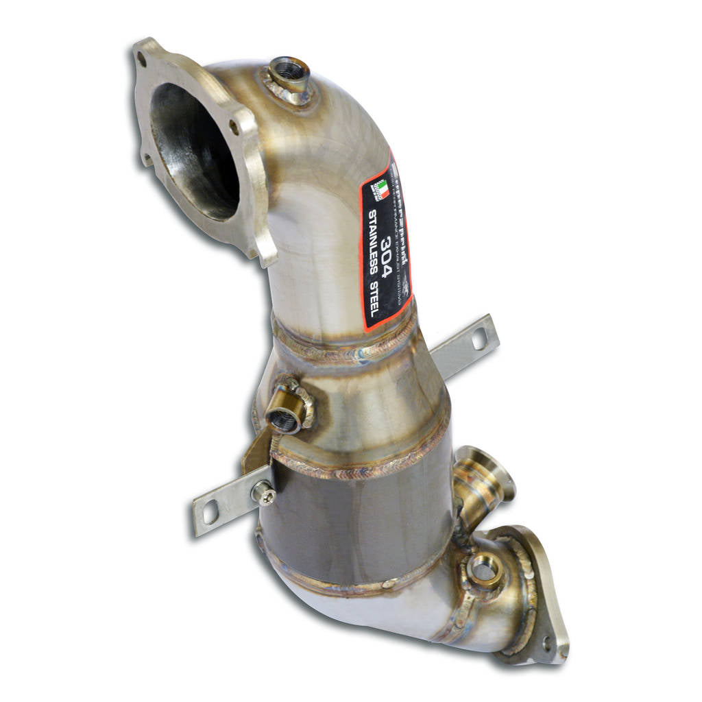 SUPERSPRINT 756661 Downpipe and Metallic Catalytic Converter 100CPSI for ALFA ROMEO Giulia Photo-0 
