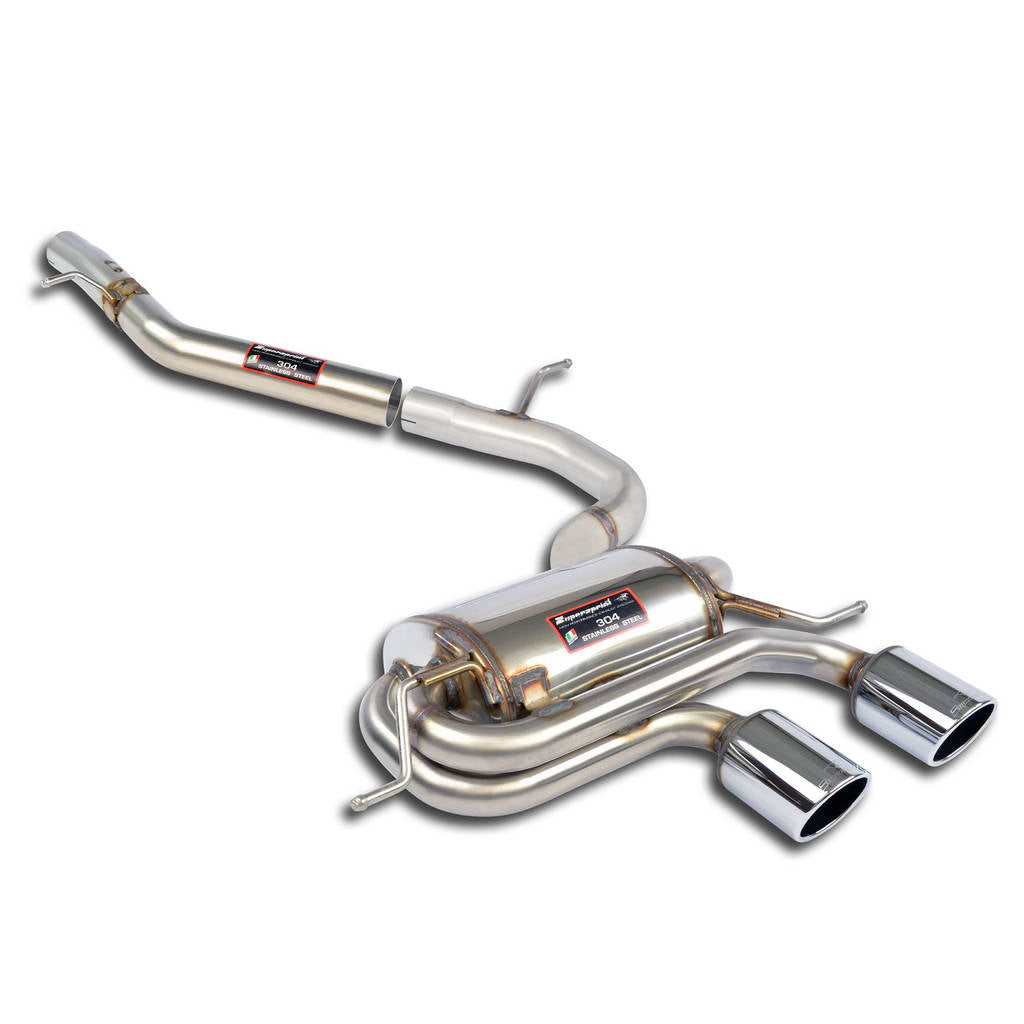 SUPERSPRINT 765340 Exhaust System for VW Golf R32 (Mk5) Photo-0 