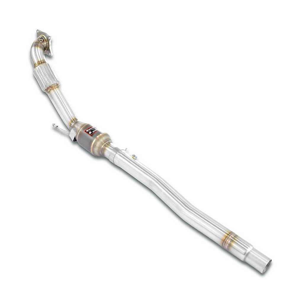 SUPERSPRINT 766741 Turbo Downpipe Kit and Metallic Catalytic Converter for AUDI TT (8J) Photo-0 