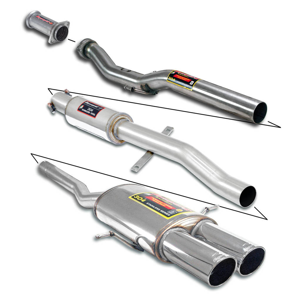 SUPERSPRINT 831610 Exhaust System for MINI R56 Cooper S / SD Photo-0 