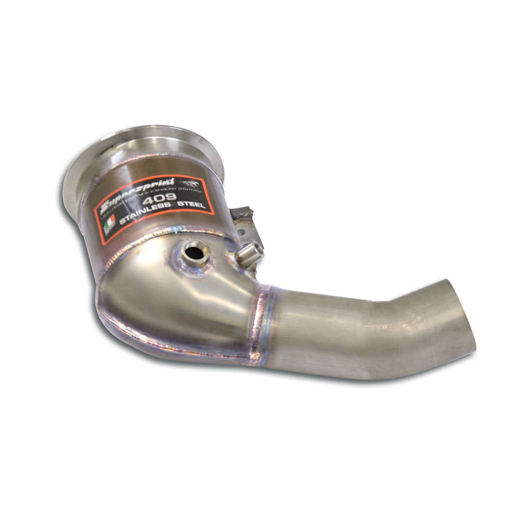 SUPERSPRINT 861041 Downpipe Left with Metallic Catalytic Converter for PORSCHE 911 Turbo / Turbo S (992) Photo-0 