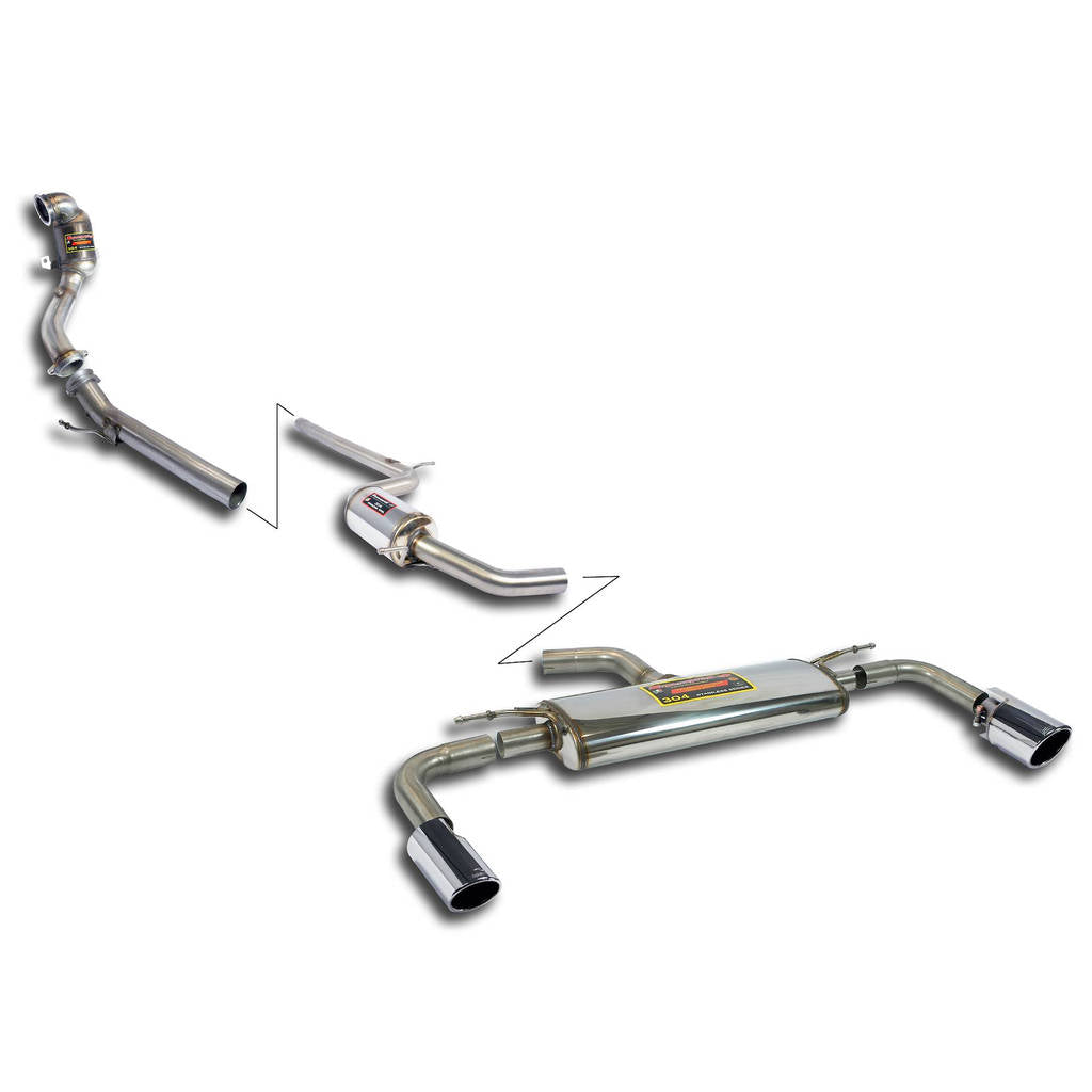 SUPERSPRINT 889610 Exhaust System for VW Golf GTI (Mk7) Photo-0 