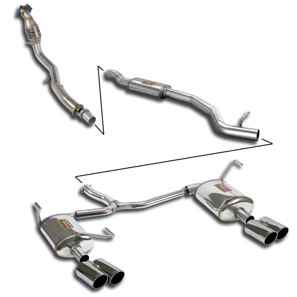 SUPERSPRINT 963010 Exhaust System for SUBARU Impreza STI Photo-0 