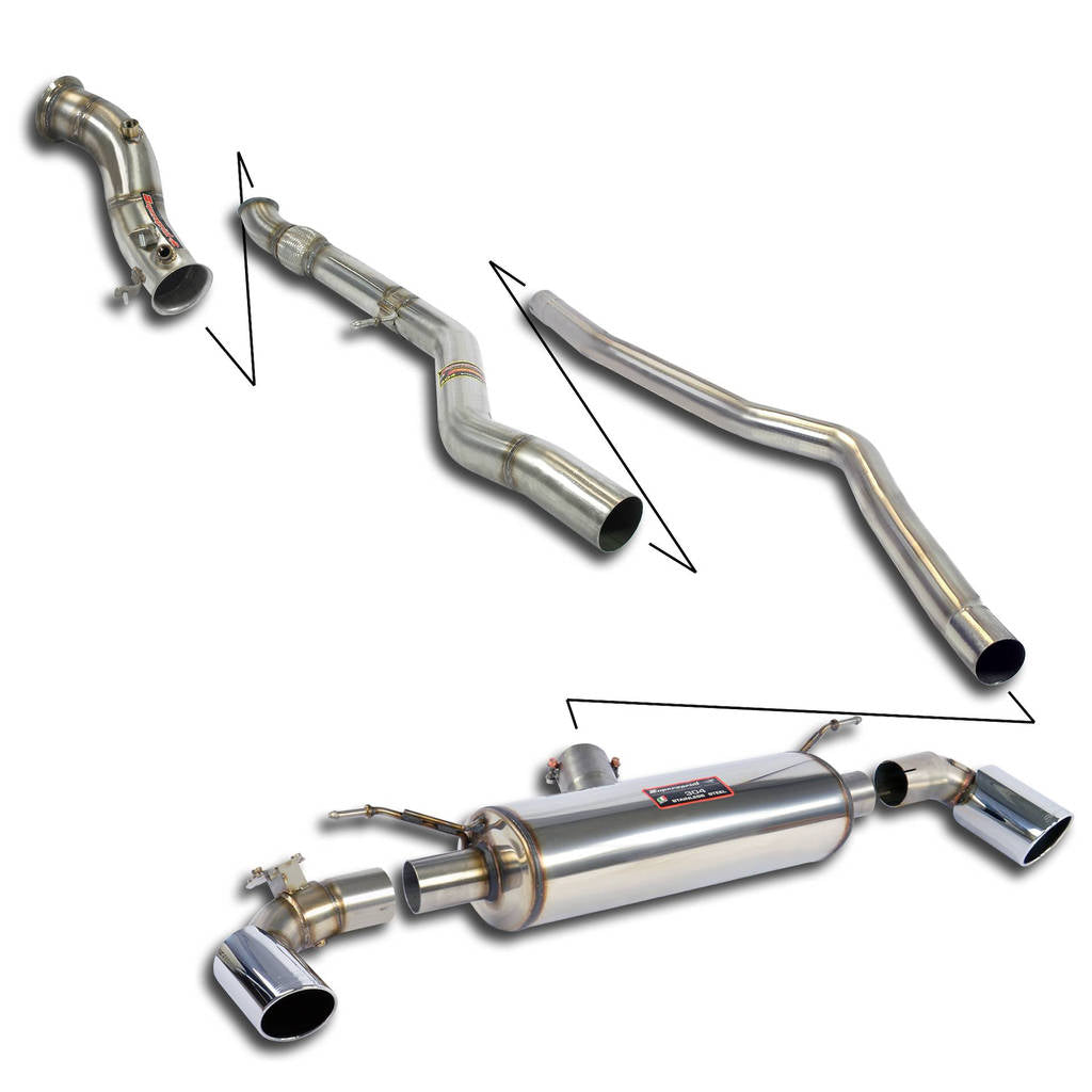 SUPERSPRINT 988520 Exhaust System for BMW 1 Series (F20 / F21) Photo-0 